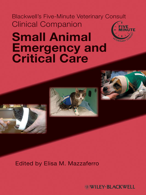 Title details for Blackwell's Five-Minute Veterinary Consult Clinical Companion by Elisa M. Mazzaferro - Available
